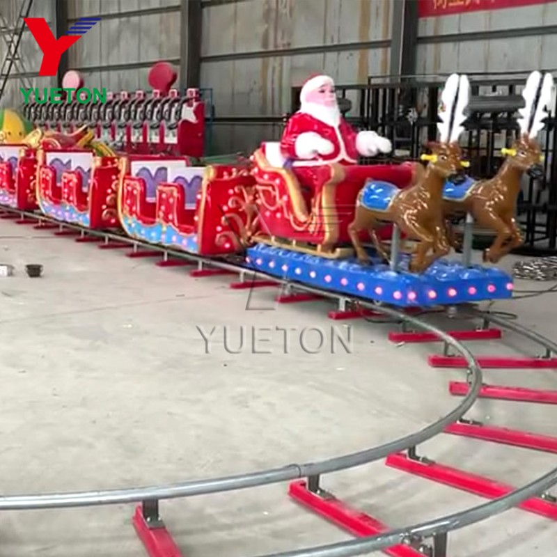 Electric Track Train Factory - Hot Sale Christmas Theme Attraction