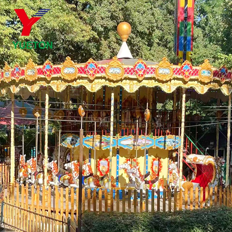 Merry Go Round Factory - Customer Feedback 38 Seats Double Decker