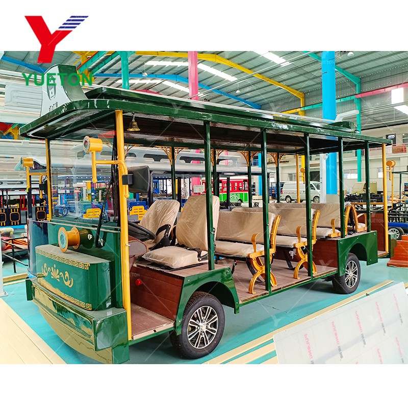Electric Sightseeing Bus Factory - 72V 14 Seats Scenic Spot Tram