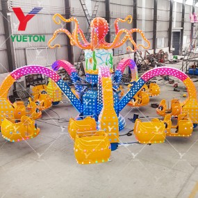 Octopus Ride Manufacturer - Factory Direct Big Octopus Carnival