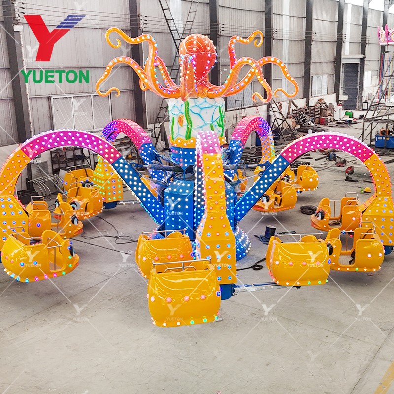 Octopus Ride Manufacturer - Factory Direct Big Octopus Carnival