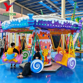 Flying Chair Manufacturer - Rotating Candy Fairground Attraction Ride