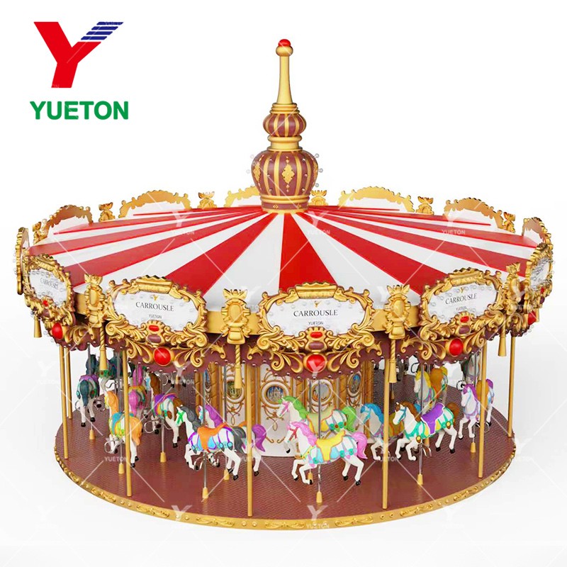 Carousel Supplier - Chinese Fairground Attraction Large Luxury