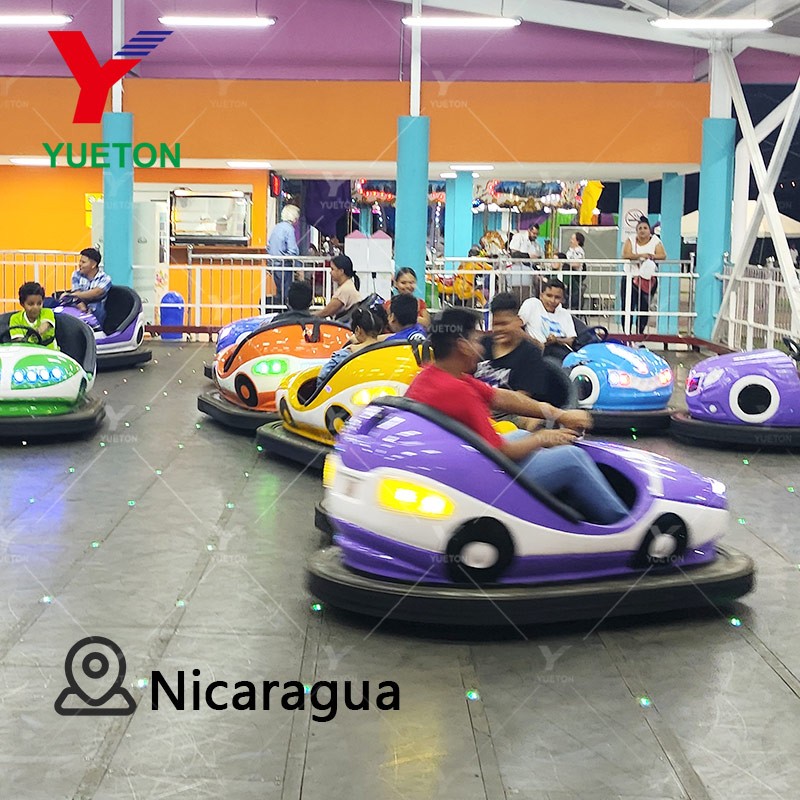 Bumper Car Manufacturer - Vintage Floor Model for Amusement Parks