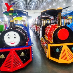 Electric Trackless Train Factory - Cheap Price Amusement Park Rides