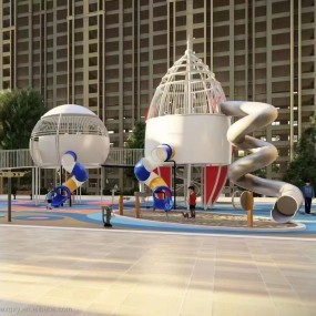 Playground Set Factory - Commercial Stainless Steel Plastic