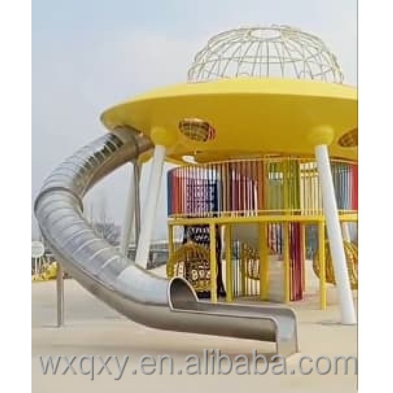 Spiral Slide Supplier - Large Outdoor Stainless Steel Spiral