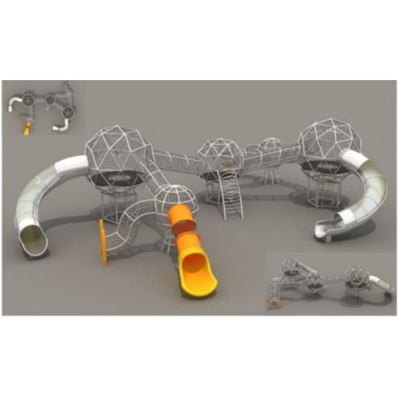 Play Equipment Manufacturer - Stainless Steel Tube Easy Installation