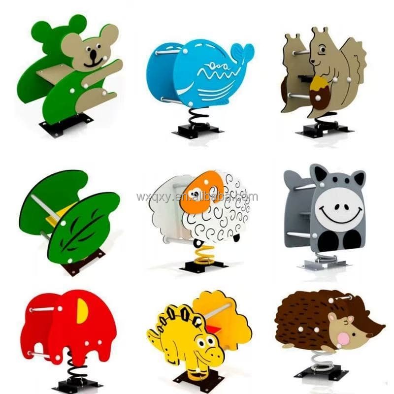 Playground Equipment Supplier - Cheap PE Animal Spring Rider