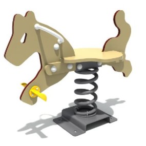 Playground Equipment Factory - Hot Sale Outdoor Rocking Horse