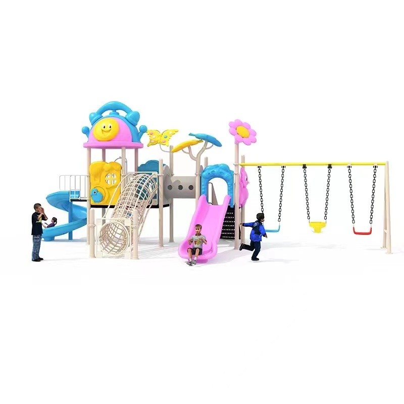 Playground Slide Supplier - Hot Sale Commercial Plastic Play Ground