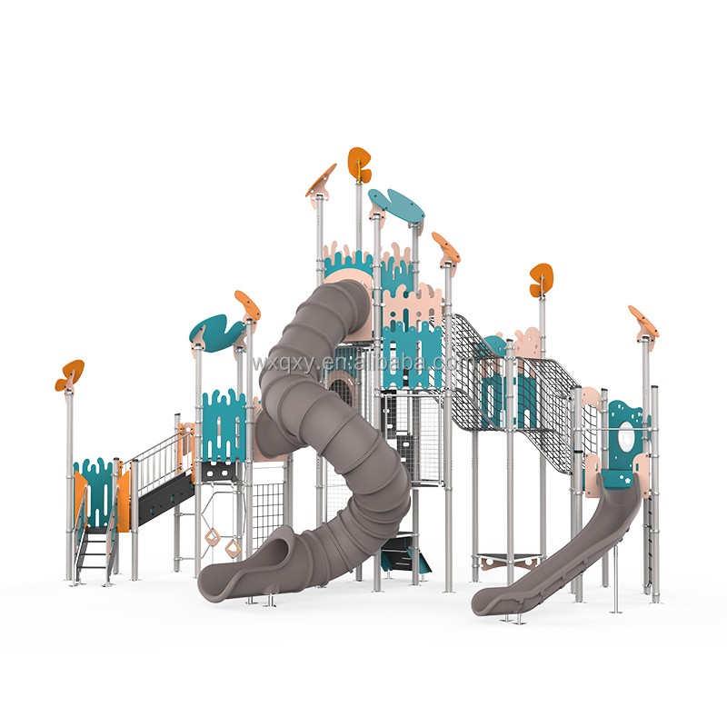 Slide Set Manufacturer - Combination Indoor Outdoor Multiplayer Slide