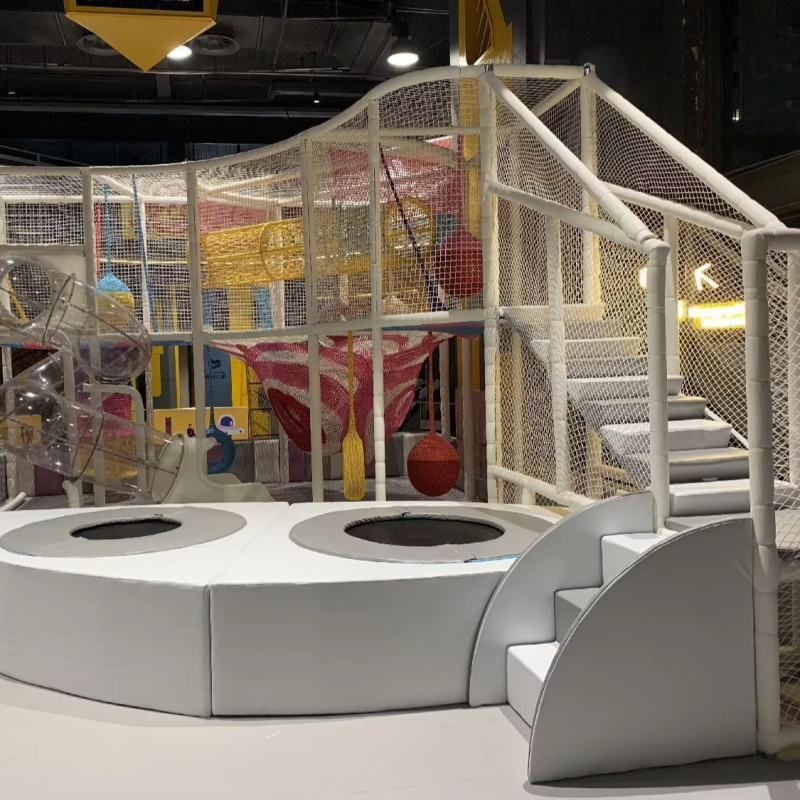 Rope Course Supplier - New Crocheted Nylon Climbing Net