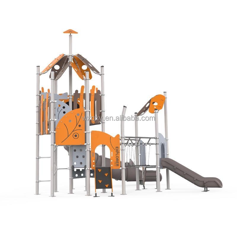 Plastic Slide Supplier - 2025 New Design Outdoor Commercial Tube