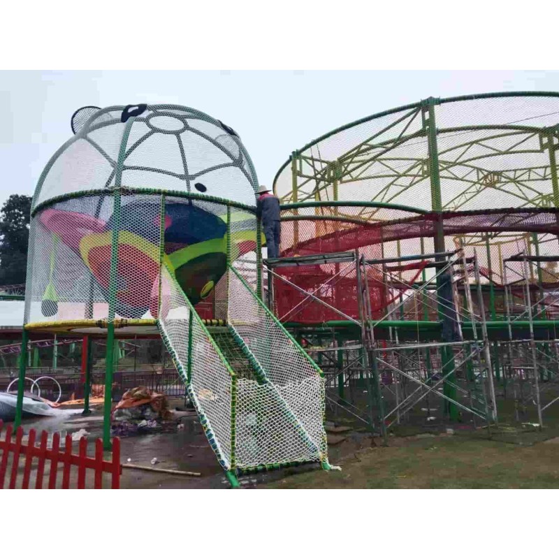 Rope Course Supplier - New Crocheted Nylon Climbing Net