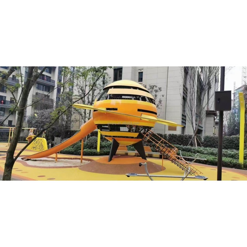 Rocket Slide Supplier - Wear Resistance Outdoor Children Rocket