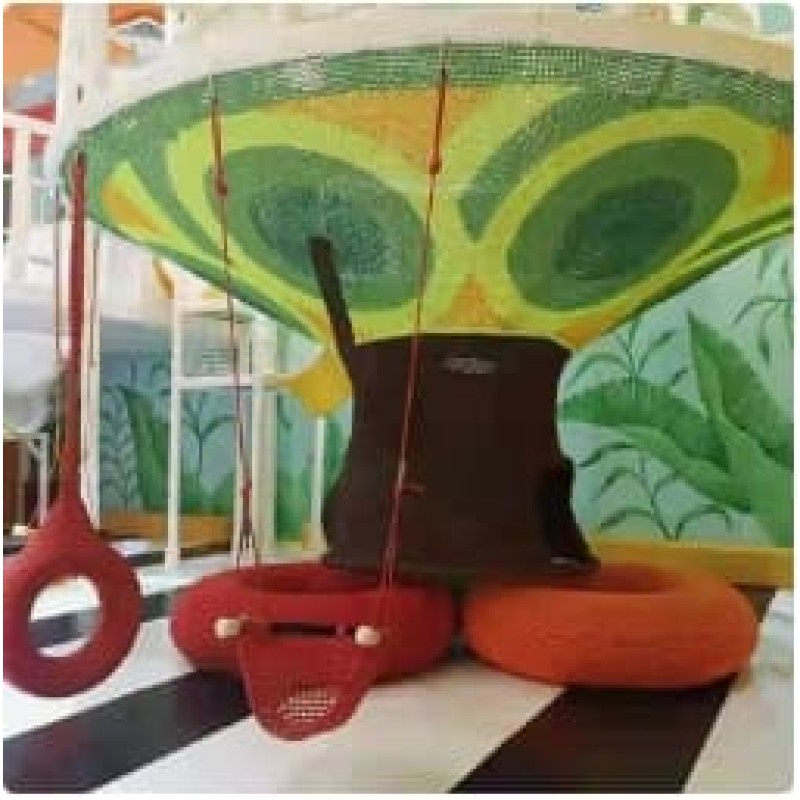 Playground Equipment Factory - Large Indoor Soft Rope Course Maze