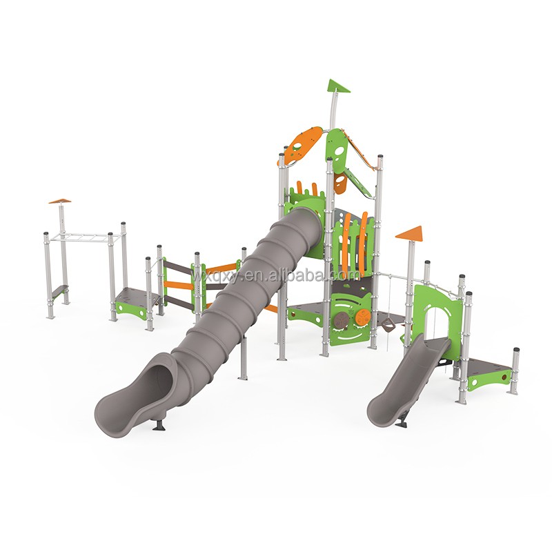 Plastic Slide Supplier - 2025 New Design Outdoor Commercial Tube