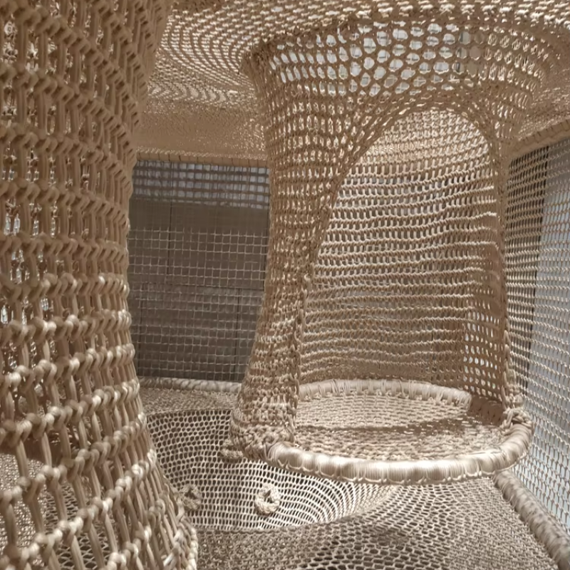 Climbing Net Factory - Most Popular Crochet Rainbow Climbing Net