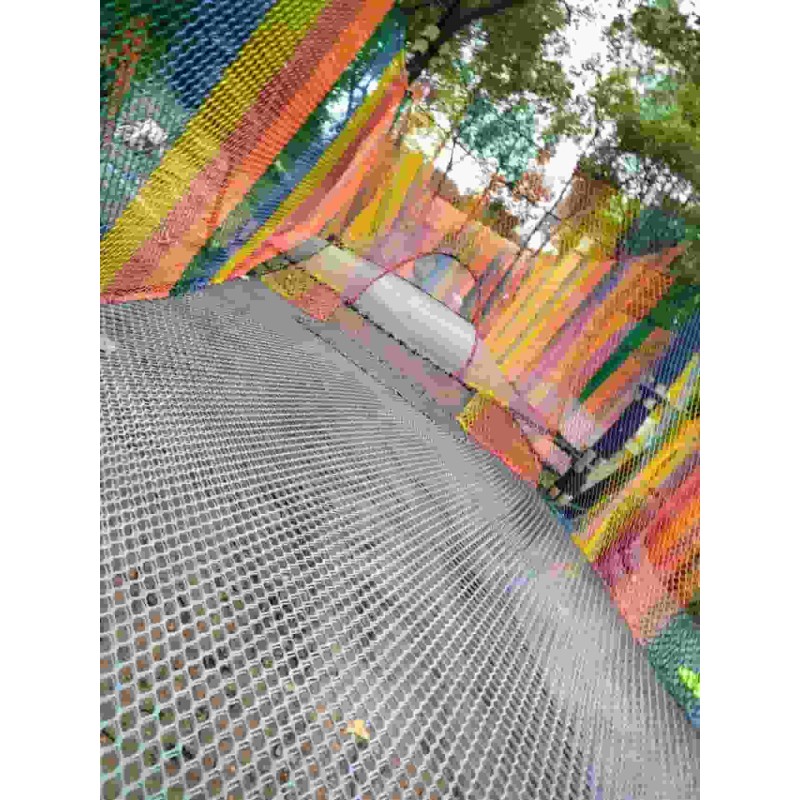 Climbing Net Manufacturer - High Quality Custom Red Knitted Rope