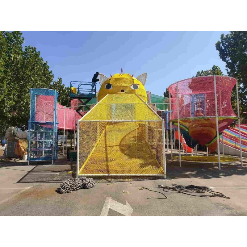 Rope Course Factory - Commercial Indoor Children's Rainbow Rope