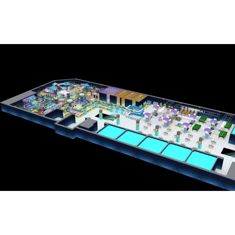 Eco-Friendly Playground Factory - Eco-friendly Indoor Play Center Wooden