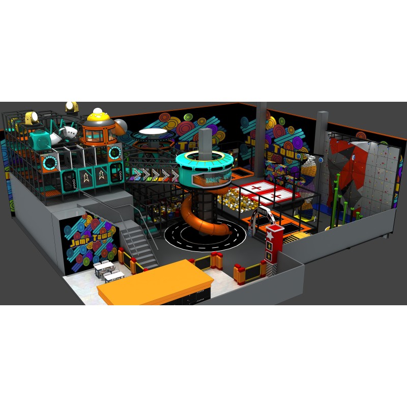 Custom Model Manufacturer - Custom Ledi Commercial Indoor Playground
