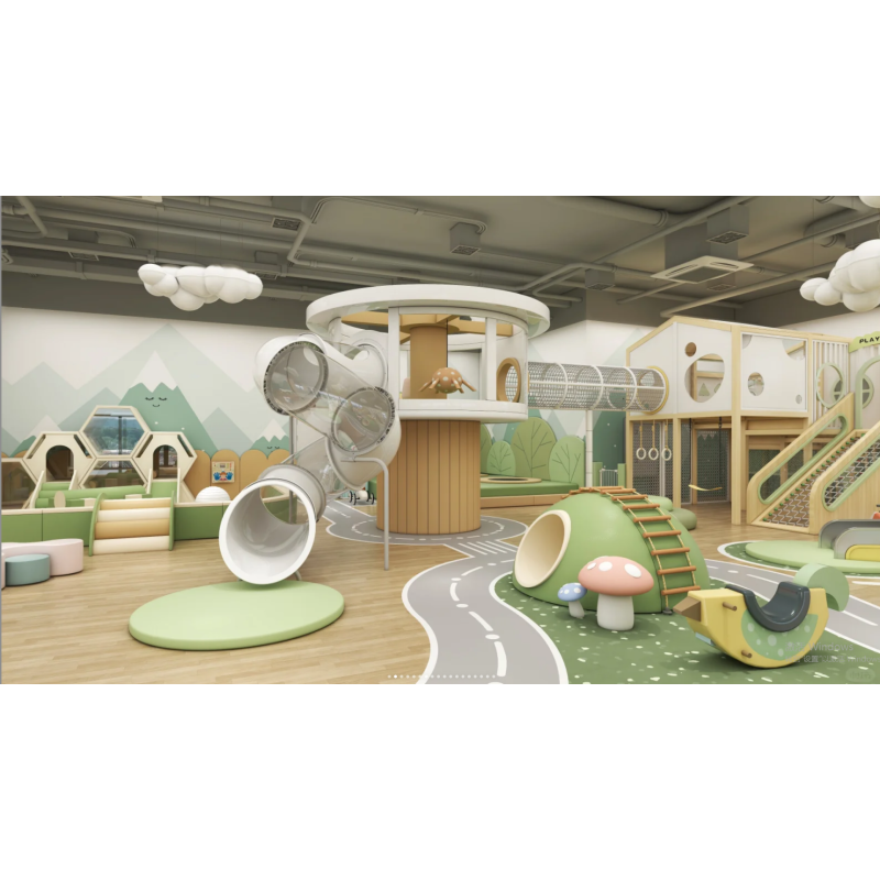 Fun Land Manufacturer - Certificated Kids Fun Land Soft Playground