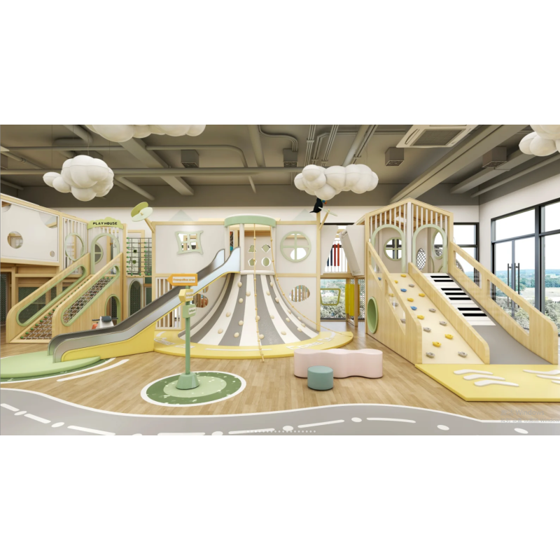 Fun Land Manufacturer - Certificated Kids Fun Land Soft Playground