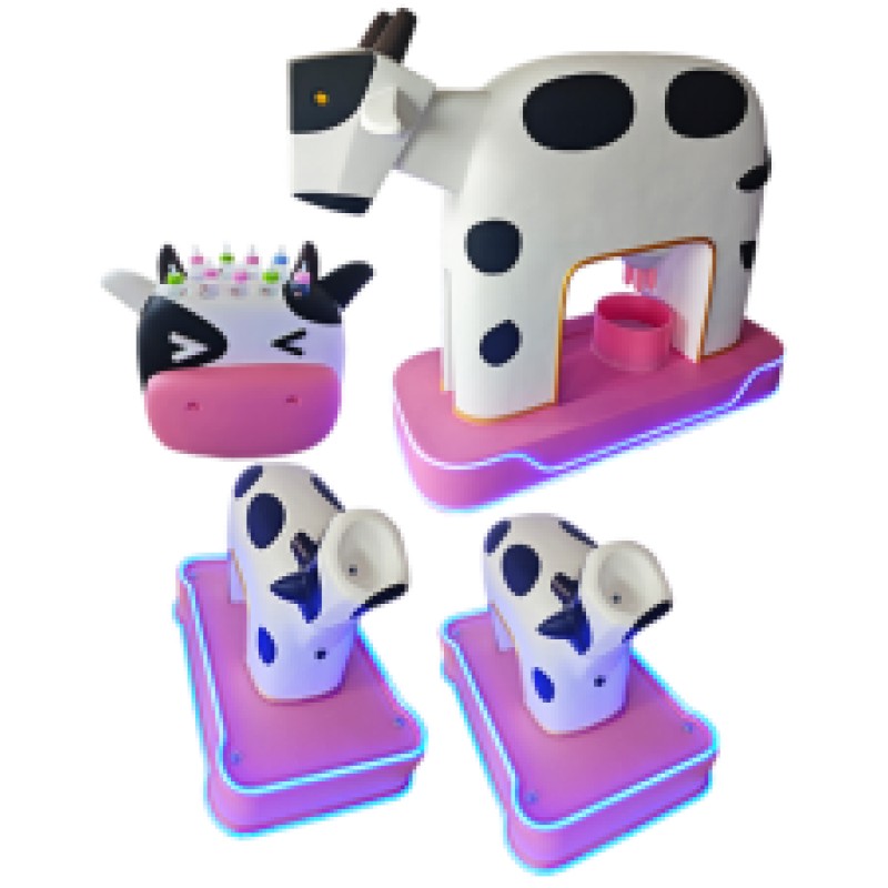 Dairy Farm Factory - Interactive Indoor Outdoor Playground Simulated