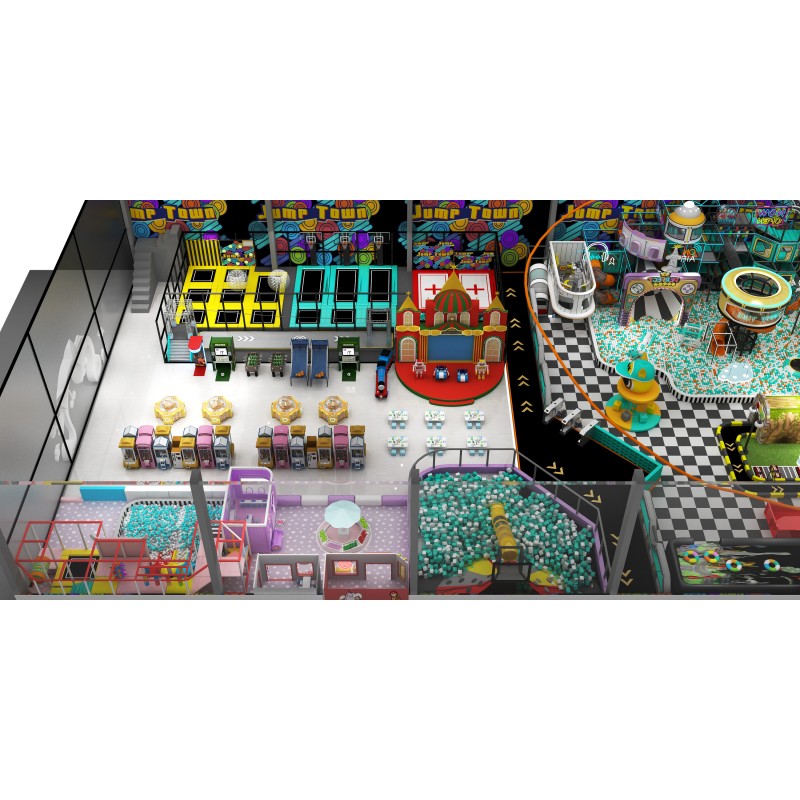 Trampoline Park Manufacturer - Professional Large-Scale Indoor Trampoline