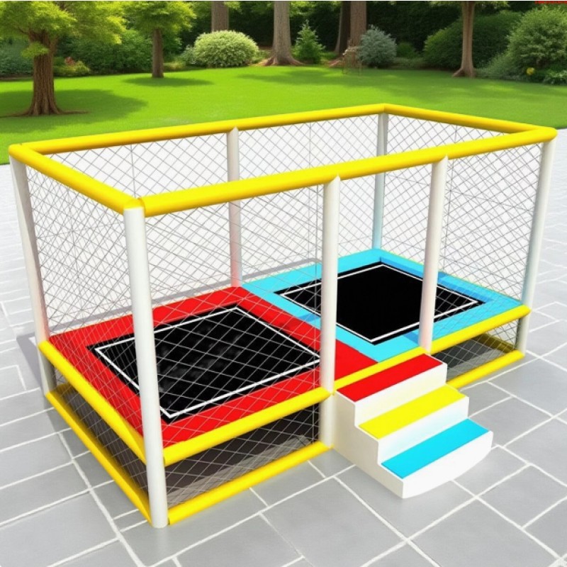 Indoor Trampoline Factory - Ledi BCGY Small Adult Indoor Trampoline