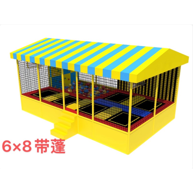 Bouncy Bed Manufacturer - Commercial Easy Set Trampoline Park