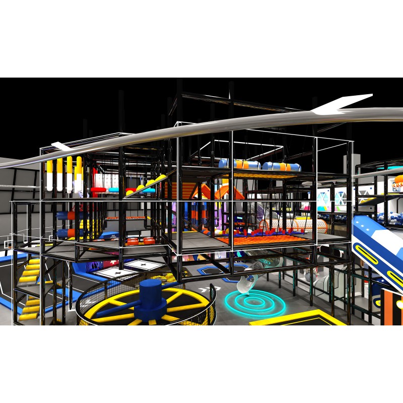 Adventure Playground Manufacturer - Large Indoor Adventure Soft Playground