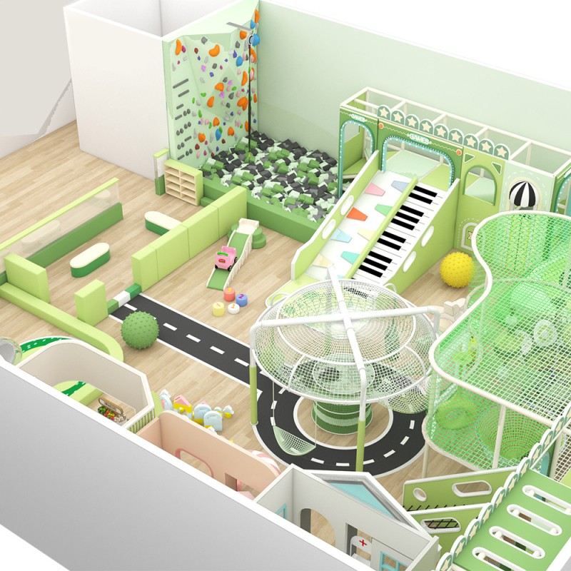 Soft Play Equipment Supplier - Kids Fun Play Land Soft Playground
