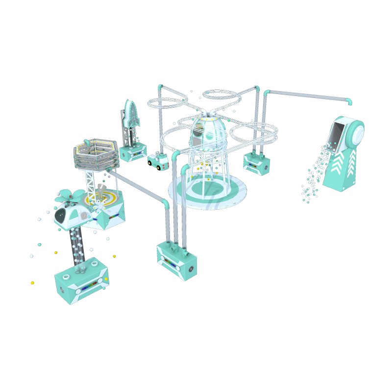 Science Wall Manufacturer - Large Indoor Interactive Science Wall