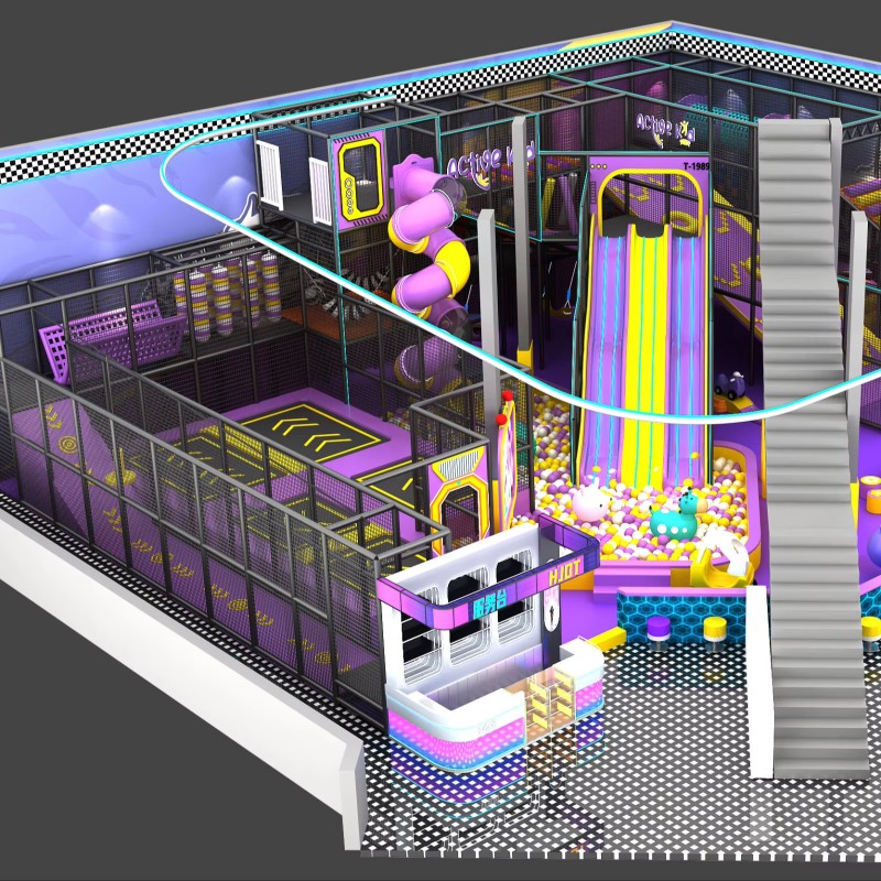 Soft Play Service Supplier - One-Stop Service Indoor Soft Playground