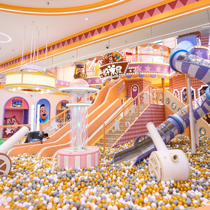 Indoor Playground Supplier - Customization Design Big Slides Equipment