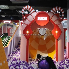Indoor Playground Equipment Supplier - Factory Price Slide Ball Pit