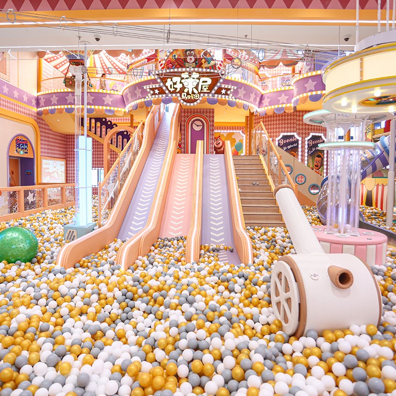 Indoor Playground Supplier - Customization Design Big Slides Equipment