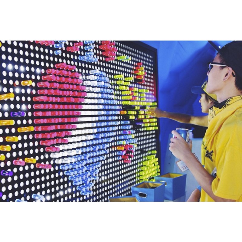 Rod Light Wall Factory - Plastic Climbing School Play Center