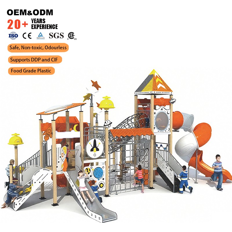 Slide Equipment Supplier - Fun Slide Large Outdoor Multi-function