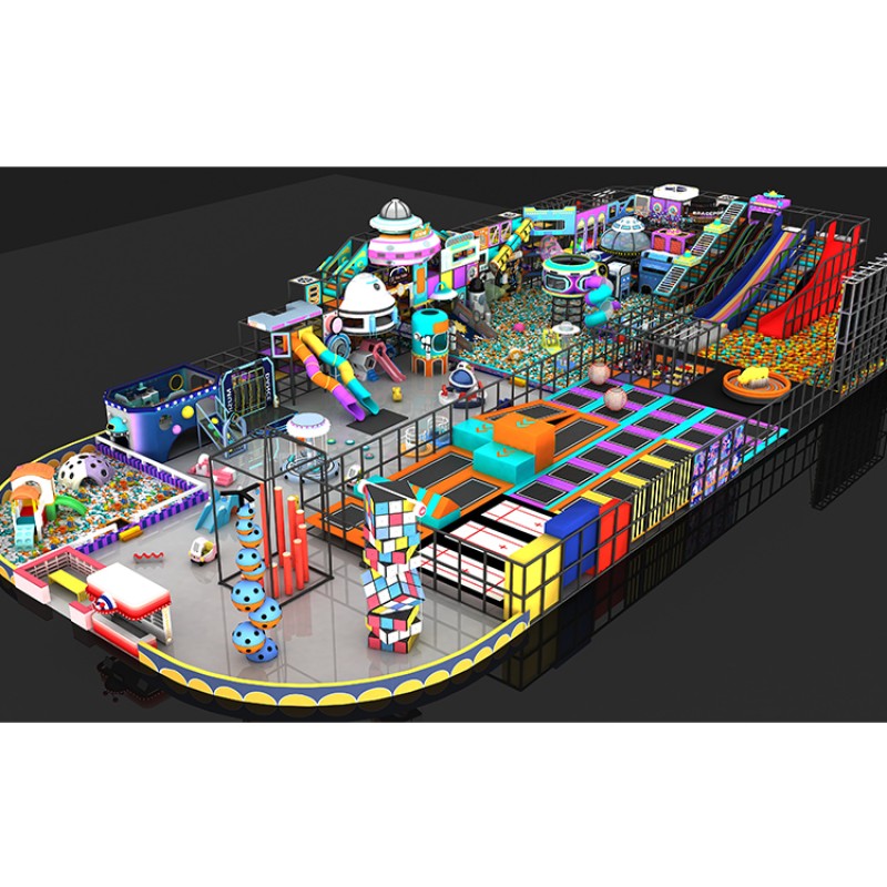Trampoline Park Supplier - Indoor Children's Trampoline Park