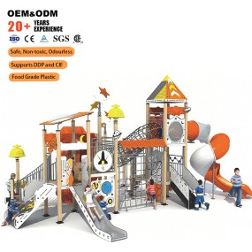 Playground Set Manufacturer - Outdoor Playground with Swing Slide