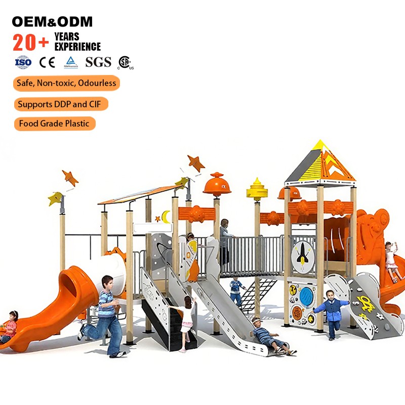 Slide Equipment Supplier - Fun Slide Large Outdoor Multi-function