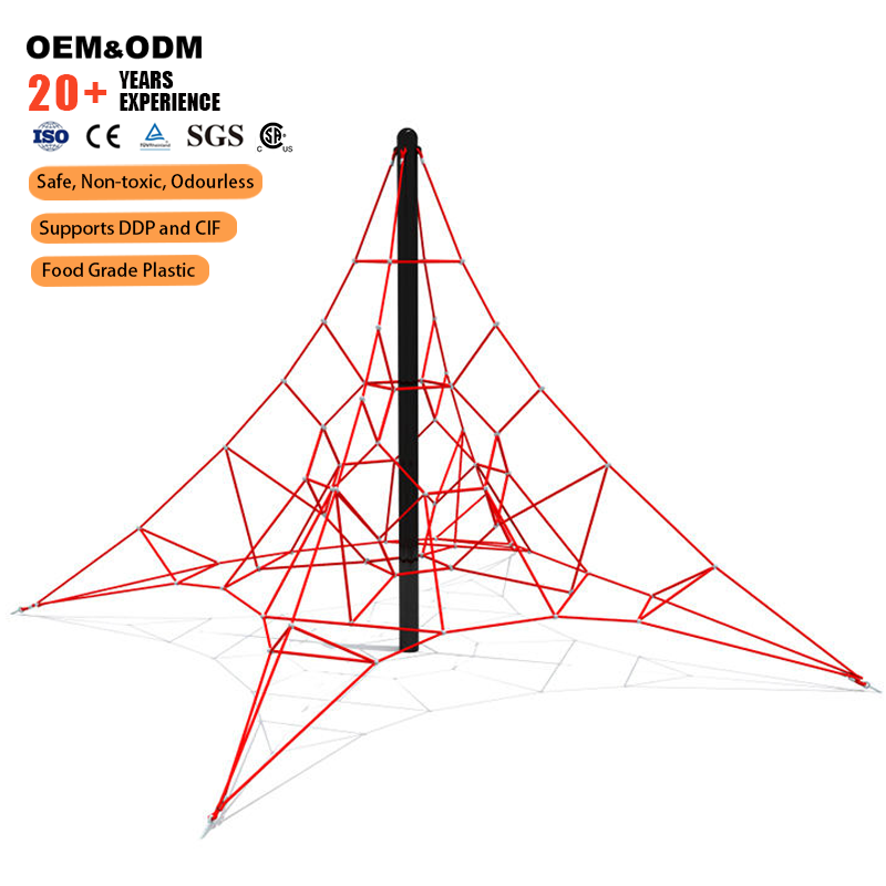 Climbing Net Supplier - Hot Sale Customizable Rope Pyramid
