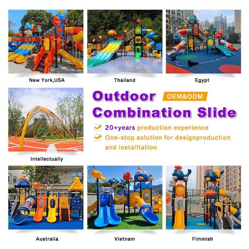 Outdoor Equipment Manufacturer - Commercial Large Metal Slide