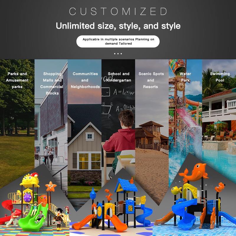 Outdoor Playground Supplier - New Design Tree House Theme Park