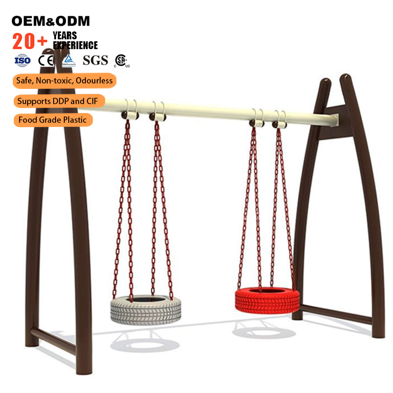 Swing Set Manufacturer - Outdoor Garden Swing Set Jumping Castle