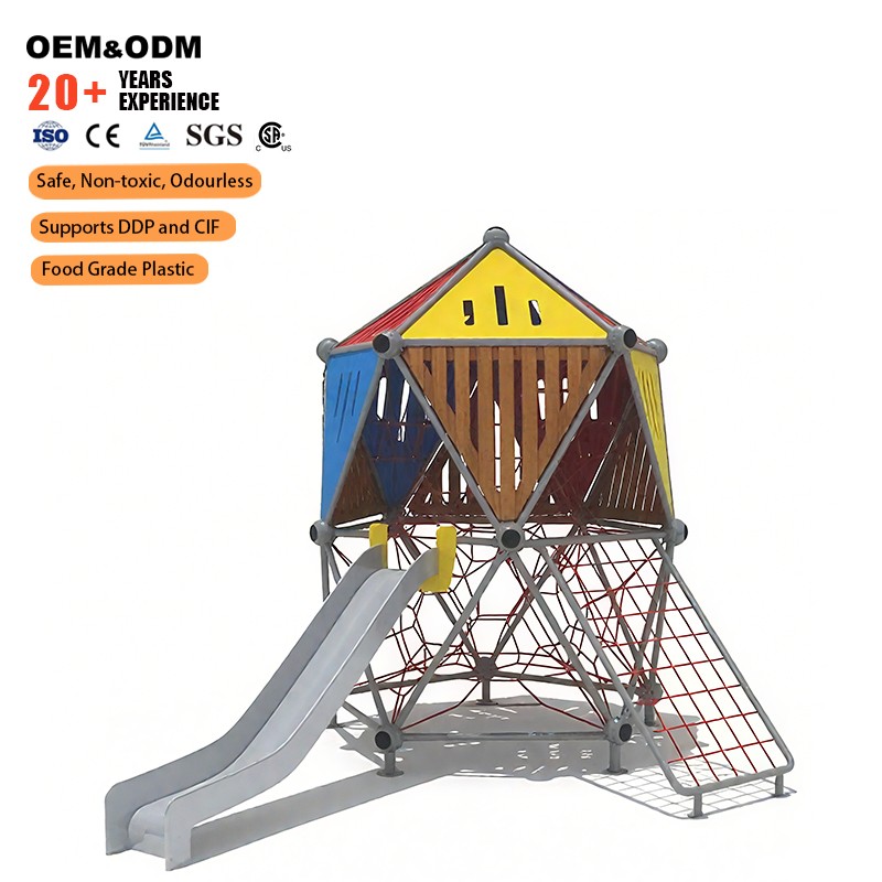 Playground Set Manufacturer - Custom Space Theme Two Floors